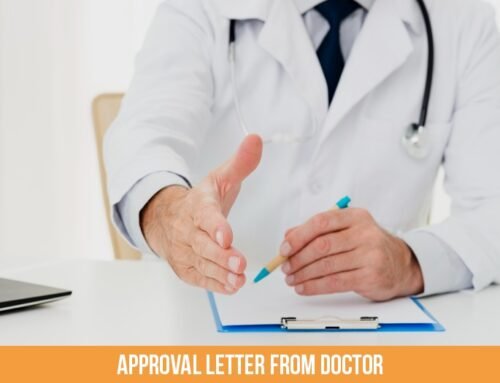 How do I get a approval letter from doctor?